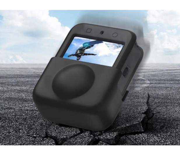 Puluz Silikonowa osłona z soczewką do DJI Osmo 360 (szara) - 1508889 - zdjęcie 4
